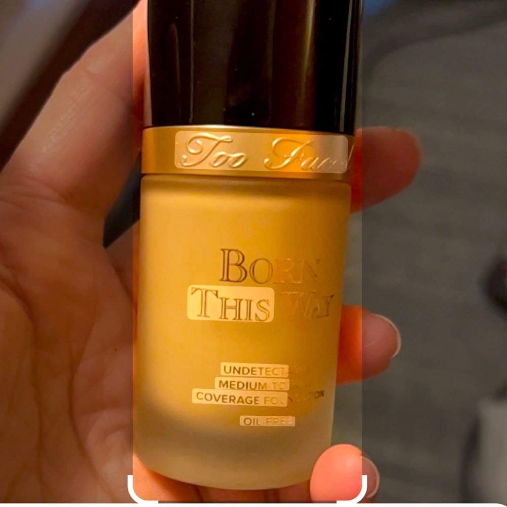 New Too Faced medium to full coverage swan foundation